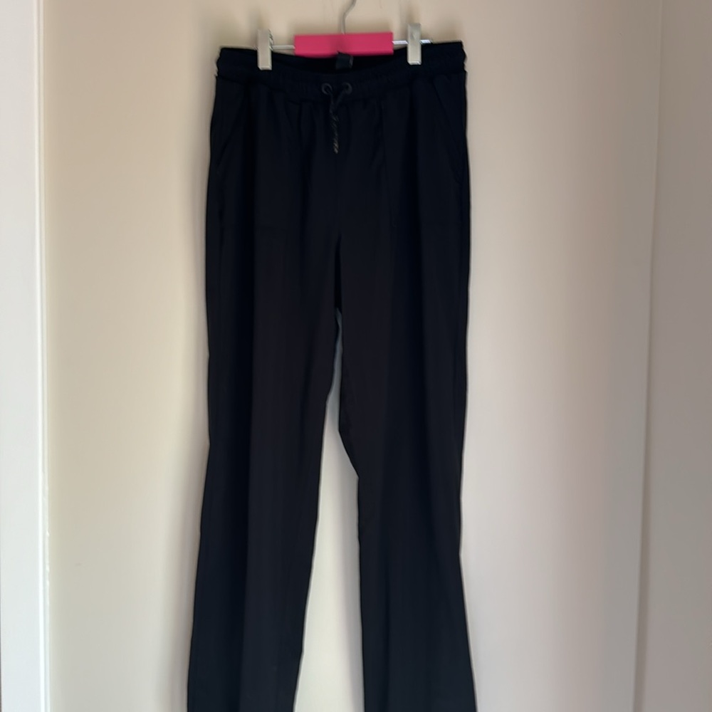 Athleta Girl Lined Black High Jump Joggers size 16